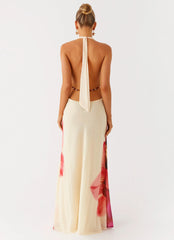 Belivia Maxi Dress - Yellow Bloom