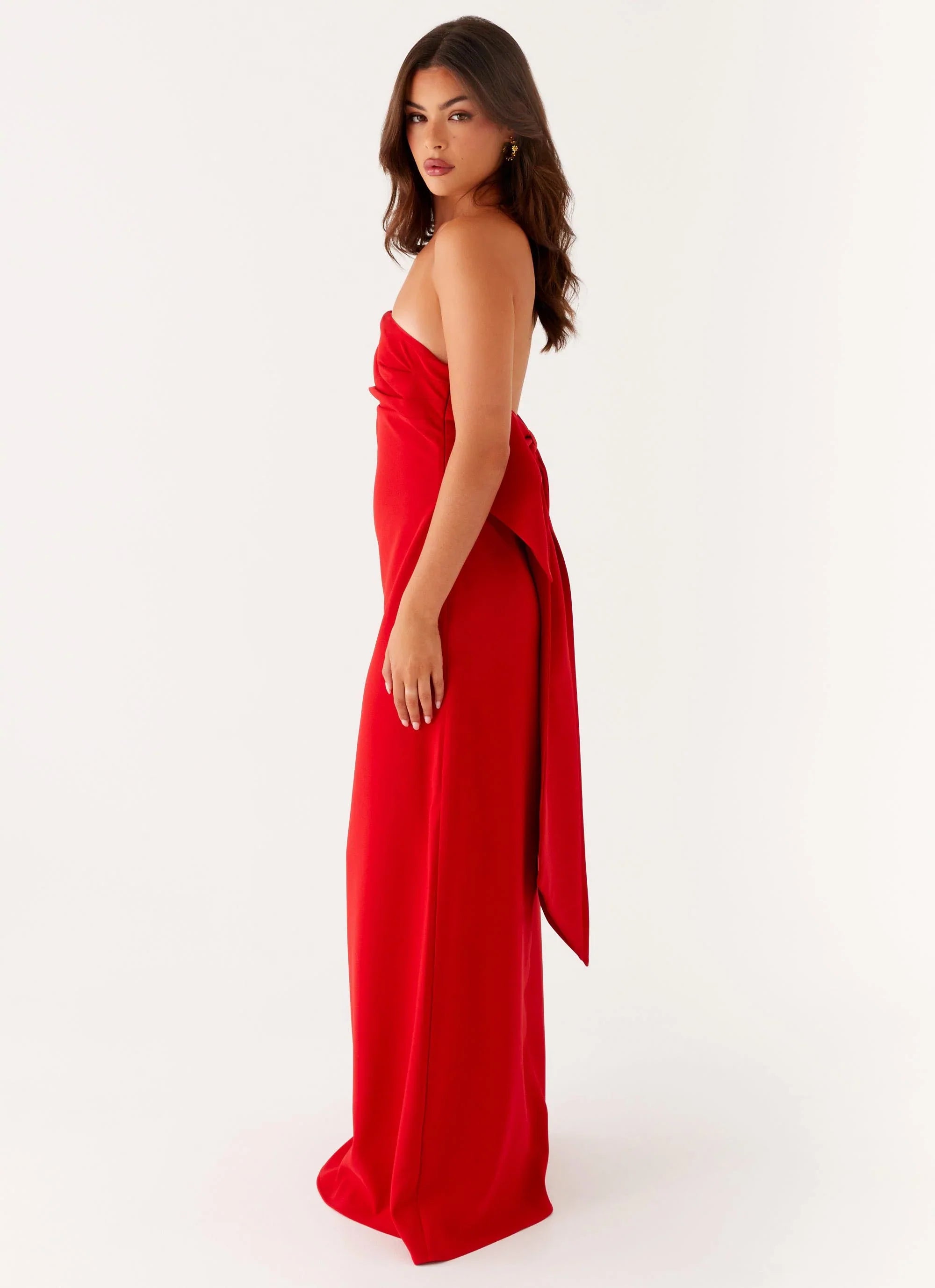 Meredith Maxi Dress - Red