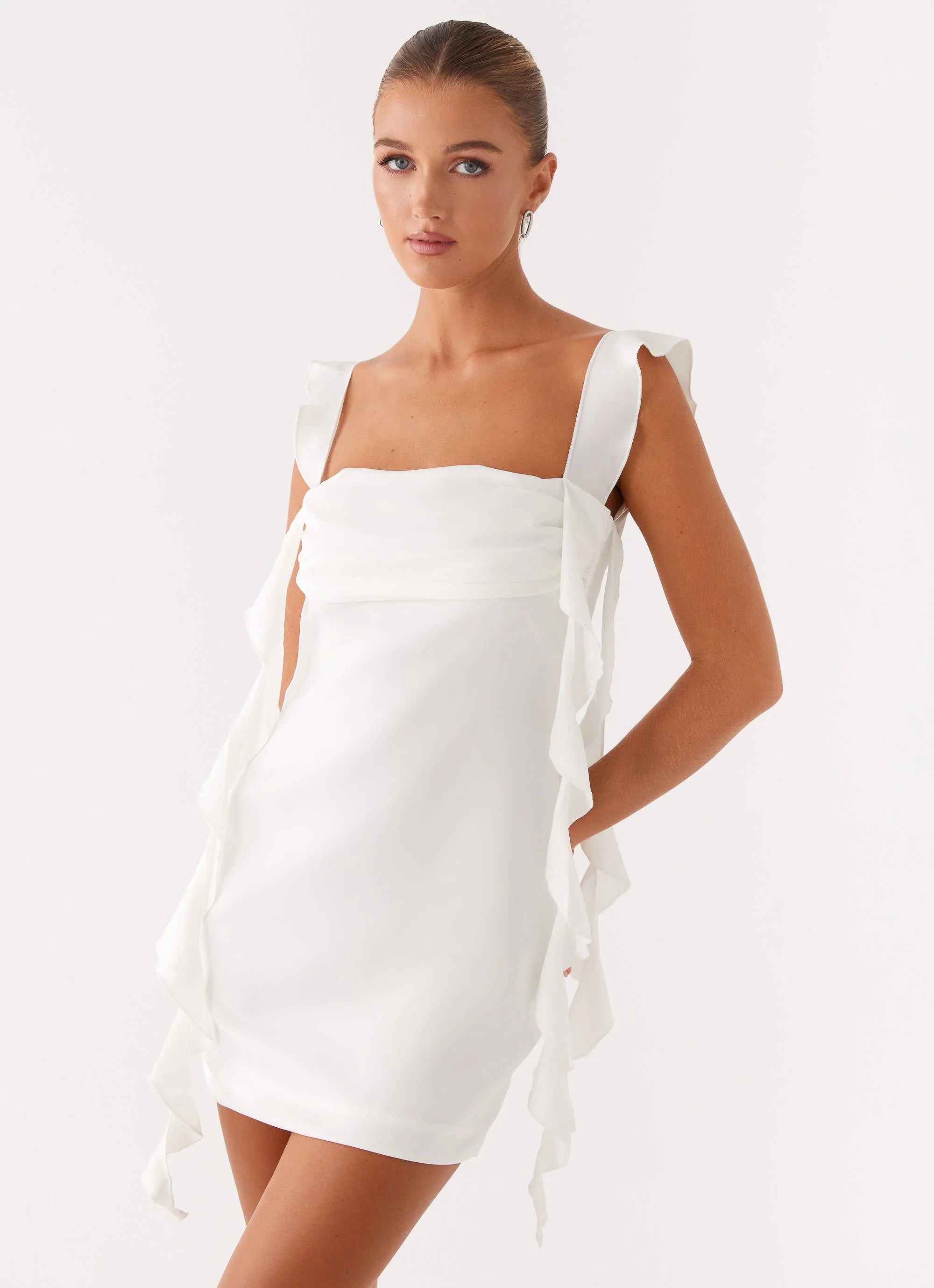 Beckham Mini Dress - White
