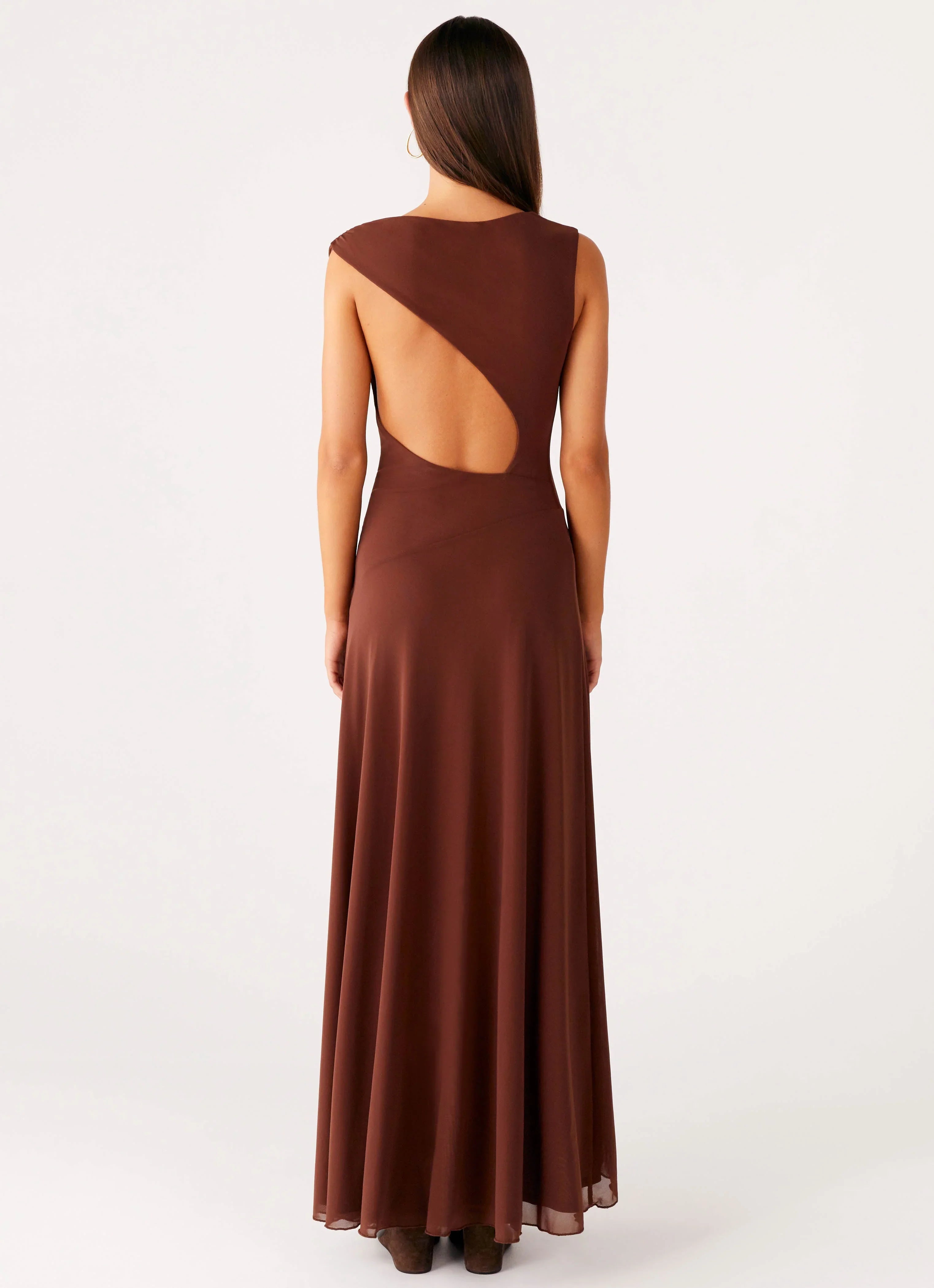 Danika Maxi Dress - Chocolate
